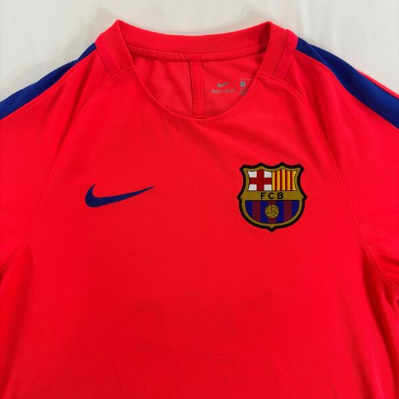 Nike FC Barcelona Men's Small Soccer Jersey Training Shirt FCB 808924-672 - Picture 2 of 8